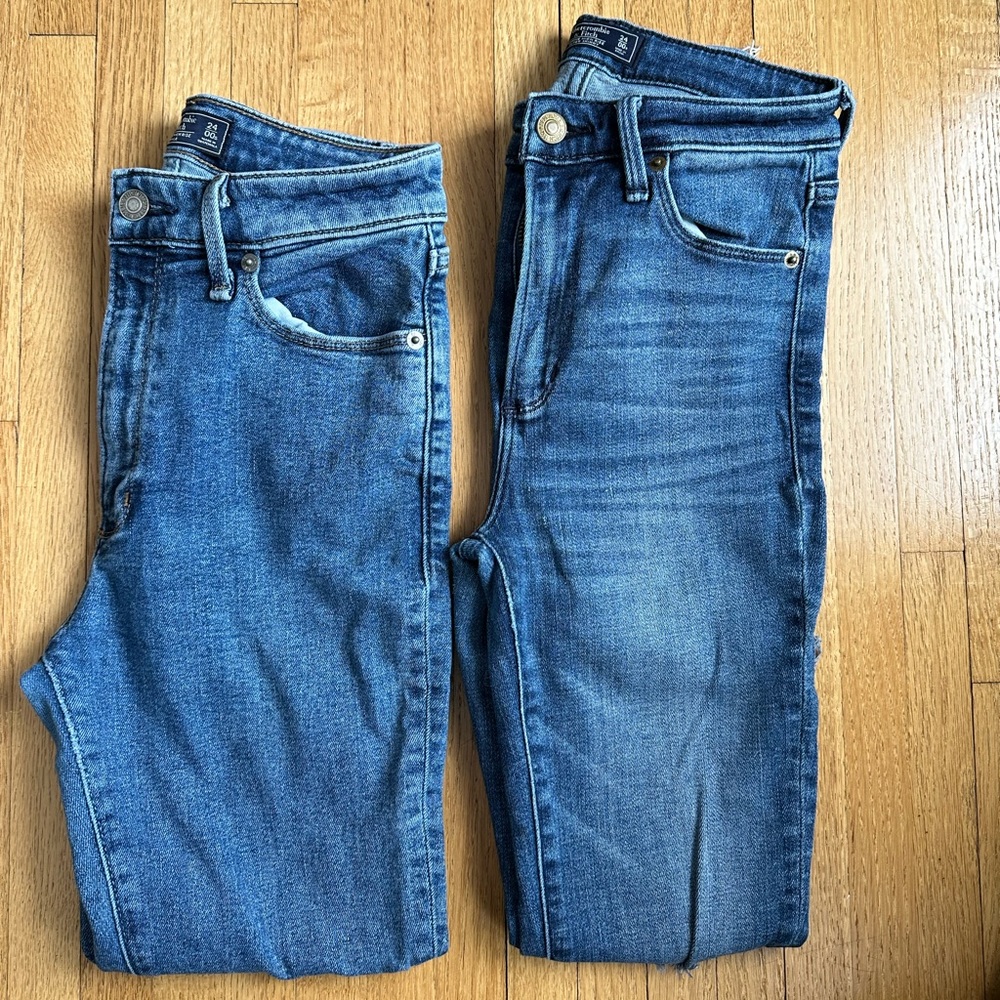 A&F High rise jeans 👖